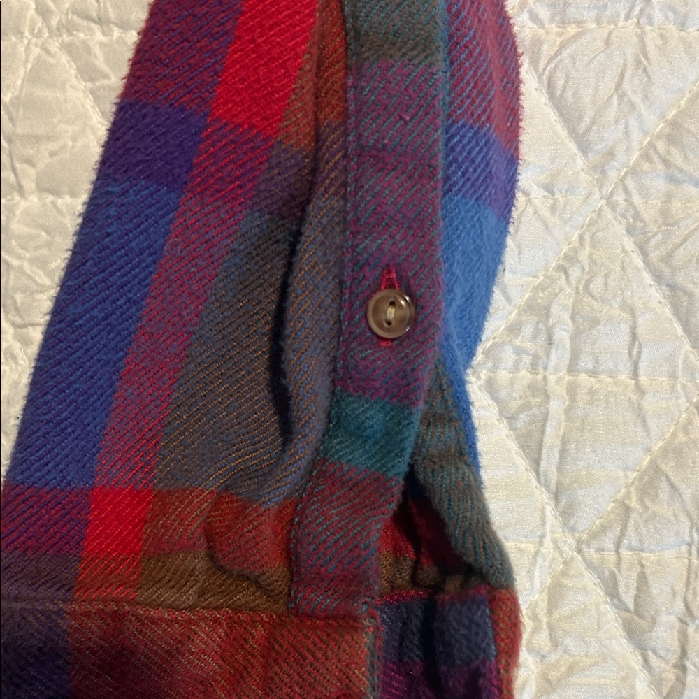 LL Bean Women's Petite Flannel - Picture 4 of 10